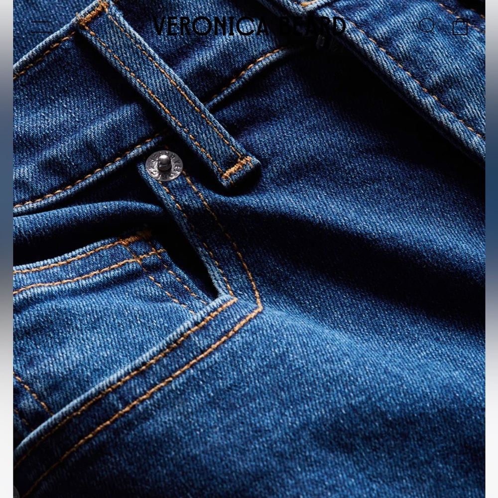 Veronica Beard - Beverly High Rise Skinny Flare Jean, size 23, BNWT - Picture 7 of 12